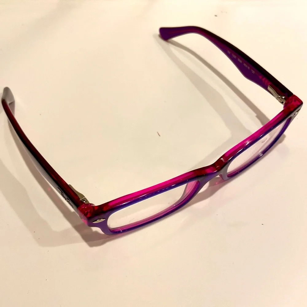 Ray Ban Wine Berry Purple Eyeglasses Frames (Kids)